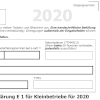 Beilage E1a zur österr. EkSt-Erklärung 2020