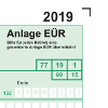 EÜR-Formular 2019 (Deutschland)