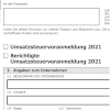 Umsatzsteuer-Voranmeldung Formular U30 für 2021 (Österreich)